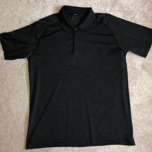 Lululemon Metal Vent Tech Polo XL Heather Blue